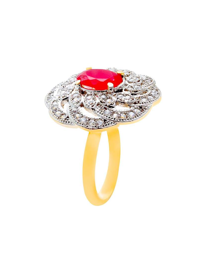 gold plated finger ring