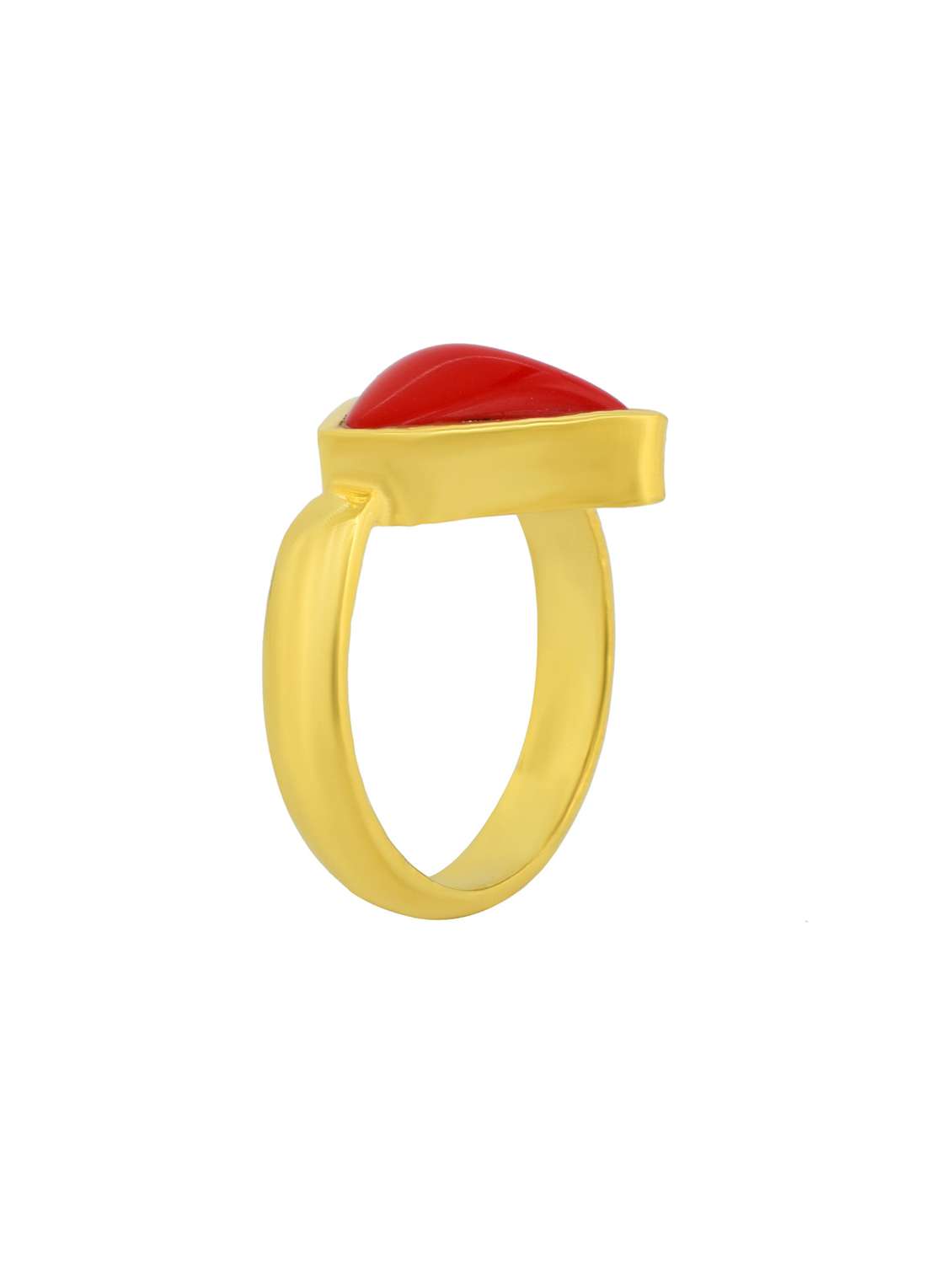 gold plated finger ring