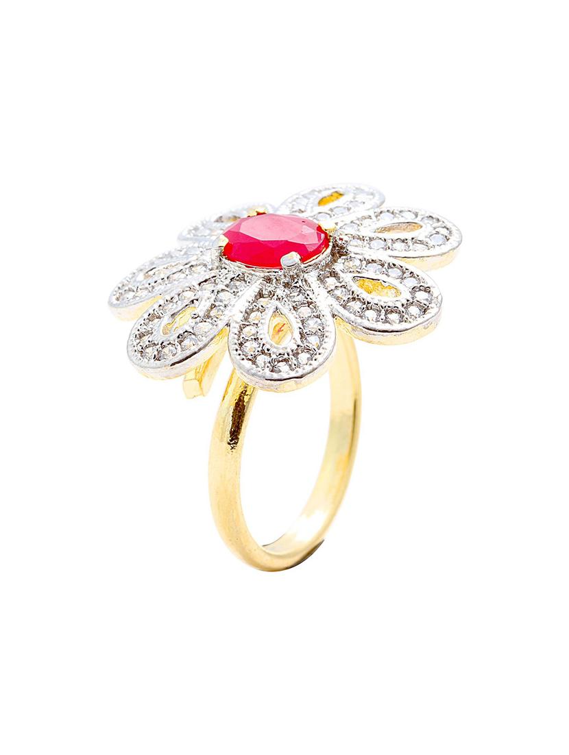 gold plated finger ring - 18573898 - Standard Image - 1