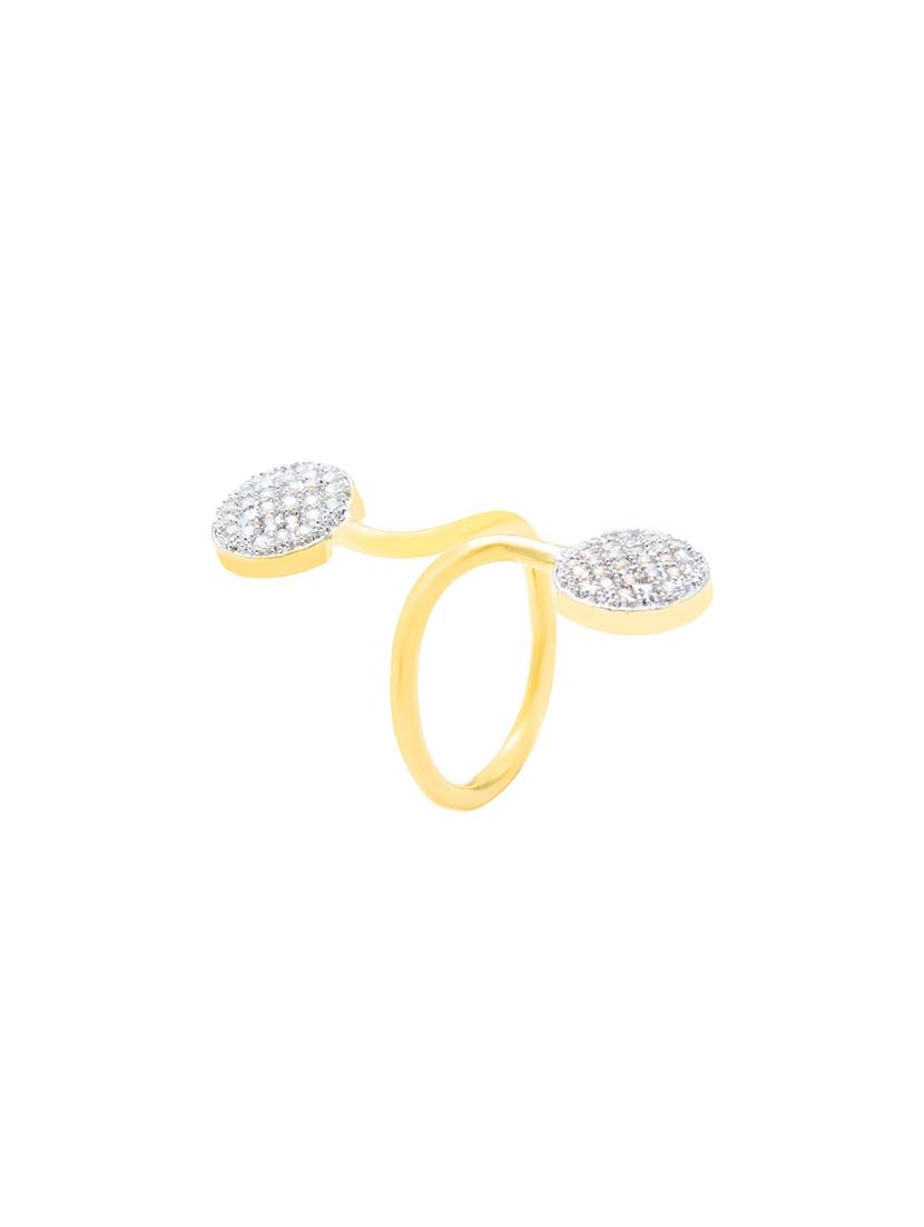gold plated finger ring - 18573899 - Standard Image - 1