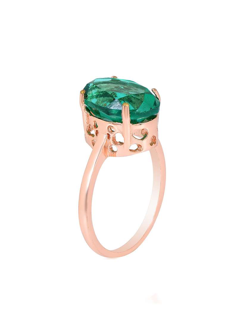 gold plated finger ring - 18573901 - Standard Image - 1