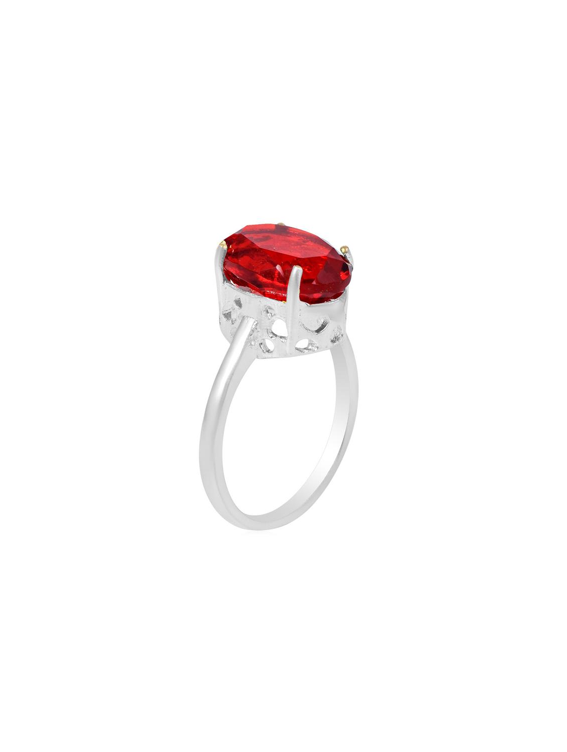 silver plated finger ring - 18573904 - Standard Image - 1