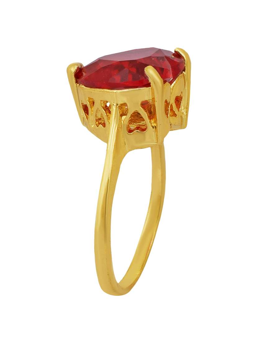 gold plated finger ring
