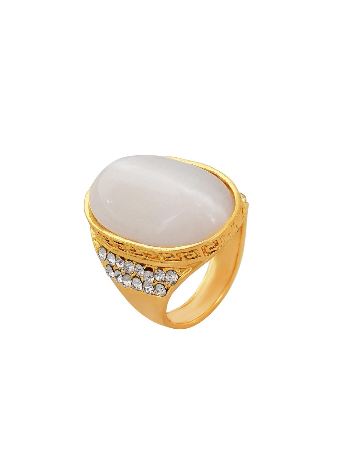 gold plated finger ring - 18573948 - Zoom Image - 0