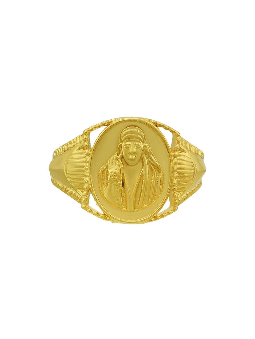 gold plated finger ring