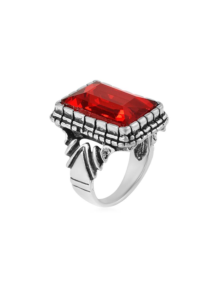 silver plated finger ring - 18573994 - Standard Image - 1