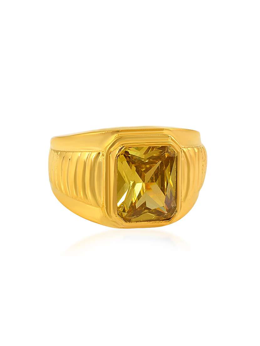 gold brass finger  ring