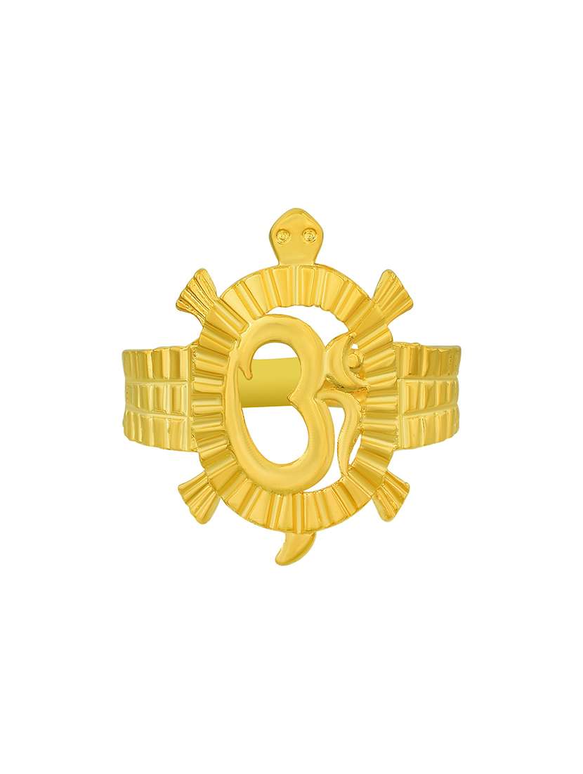 gold brass finger  ring - 18574002 -  Standard Image - 1