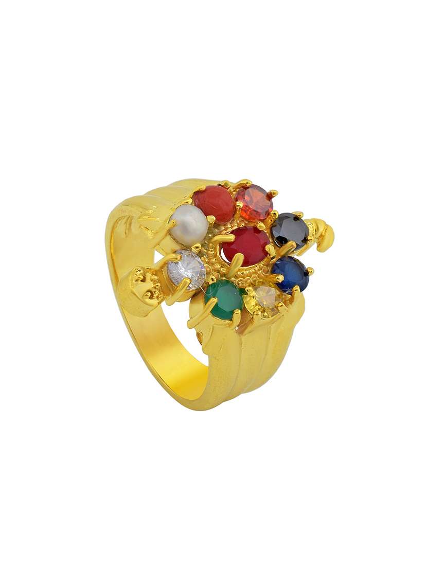 gold plated finger ring