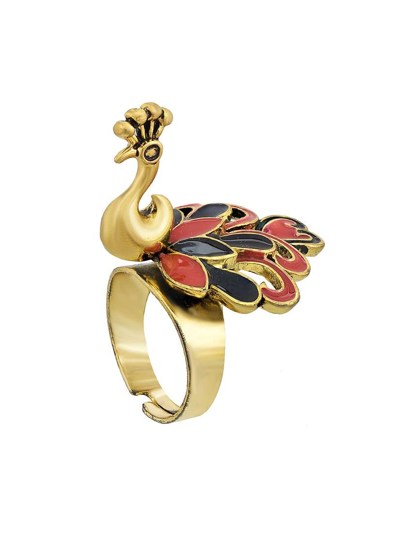 gold plated finger ring