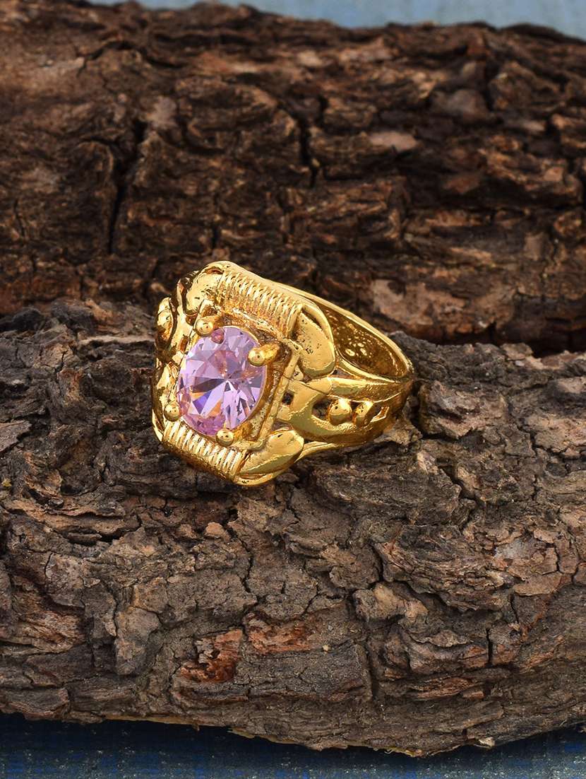 gold plated finger ring - 18574049 - Zoom Image - 0