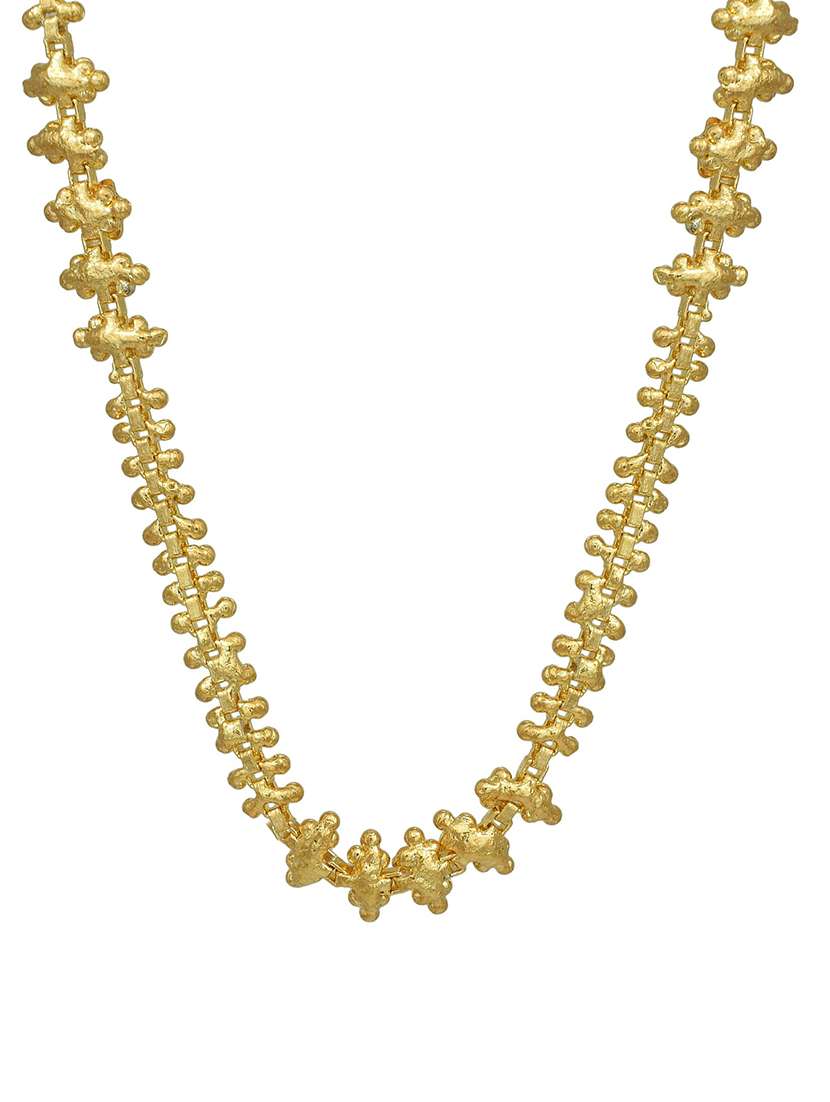 gold plated necklace - 18574063 -  Standard Image - 1