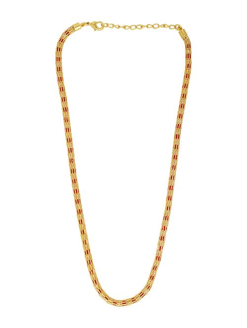 gold plated necklace - 18574065 -  Standard Image - 0