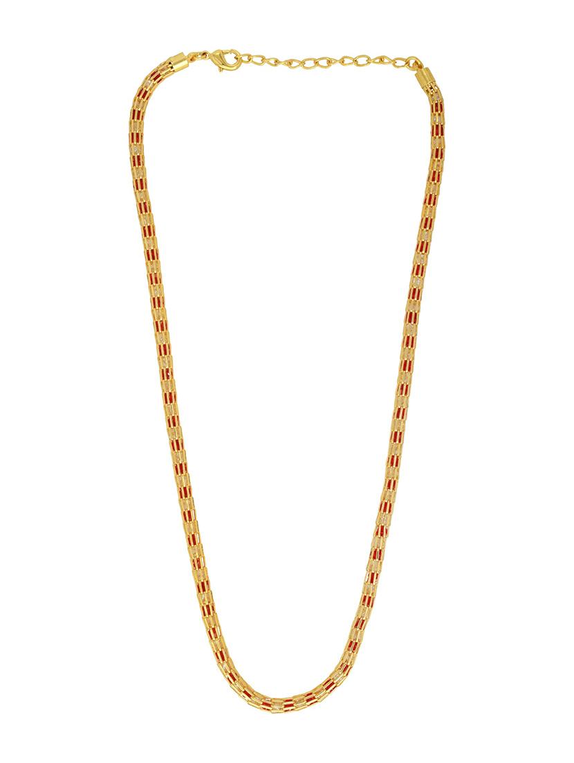 gold plated necklace - 18574065 -  Zoom Image - 0
