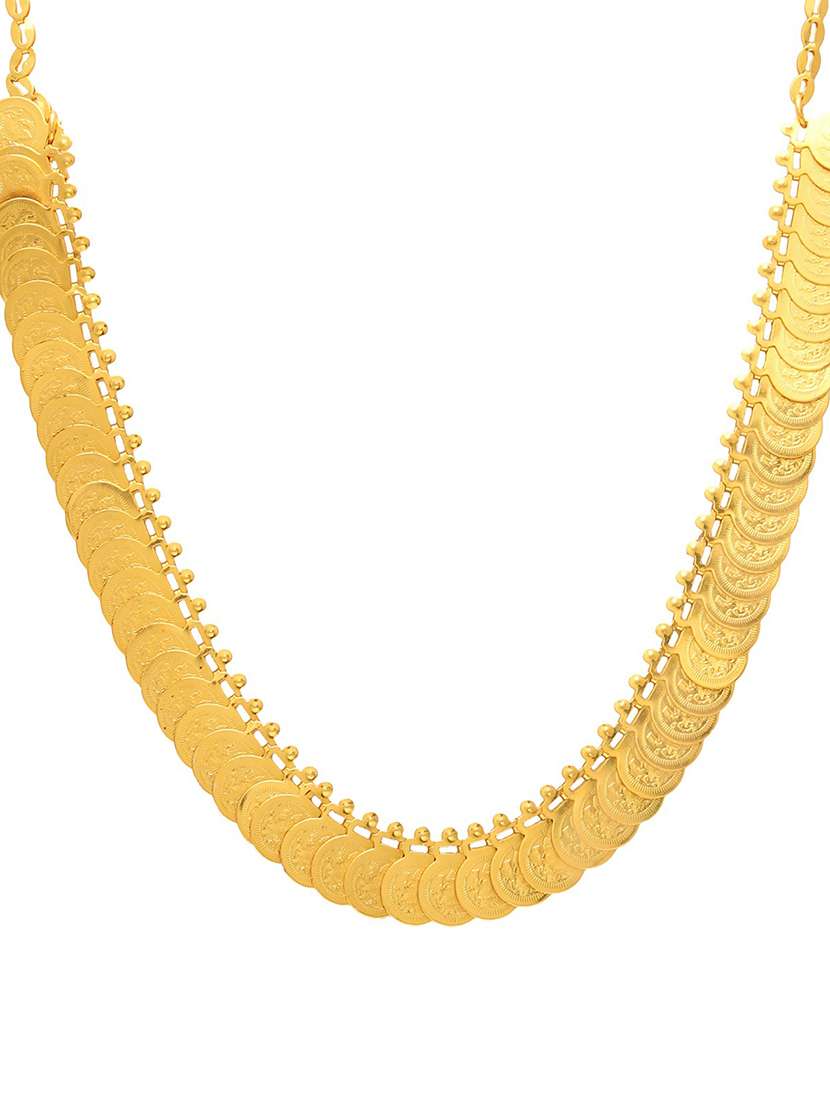 gold plated necklace - 18574081 -  Standard Image - 1
