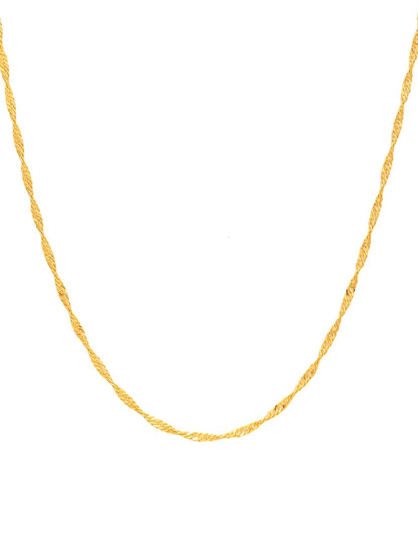 gold plated chain - 18574105 -  Standard Image - 1