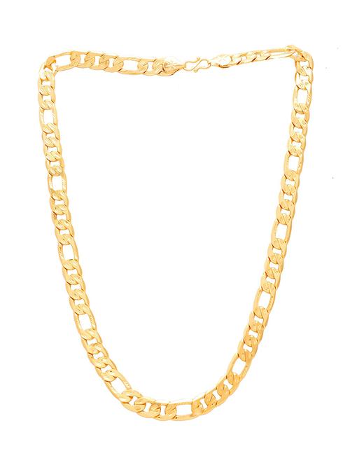 gold brass short necklace - 18574108 -  Standard Image - 0