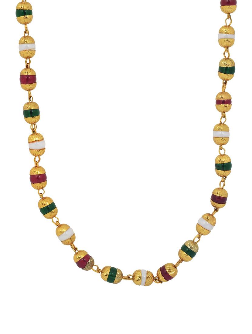 gold plated necklace - 18574112 -  Standard Image - 1