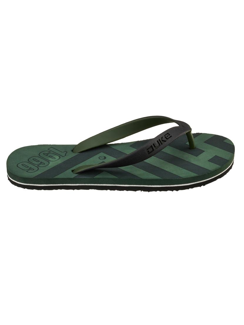 mens green toe separator flip flop - 18575357 - Standard Image - 1