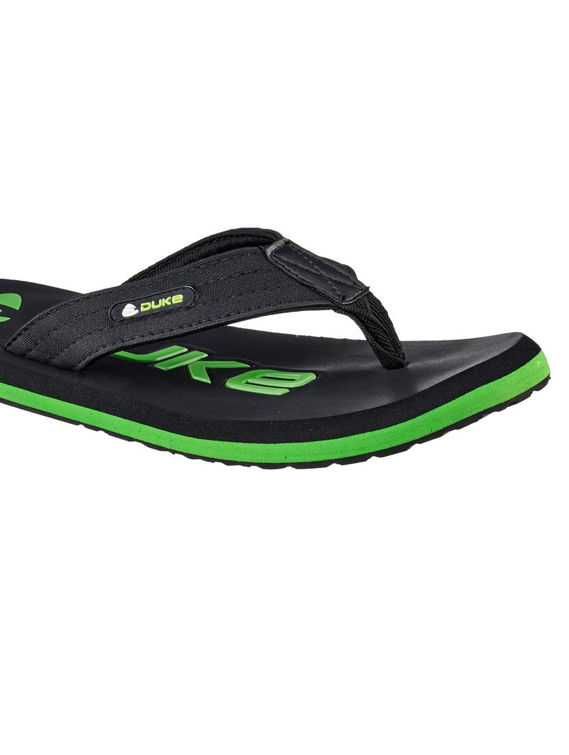 mens printed toe separator flip flop - 18575367 - Standard Image - 4