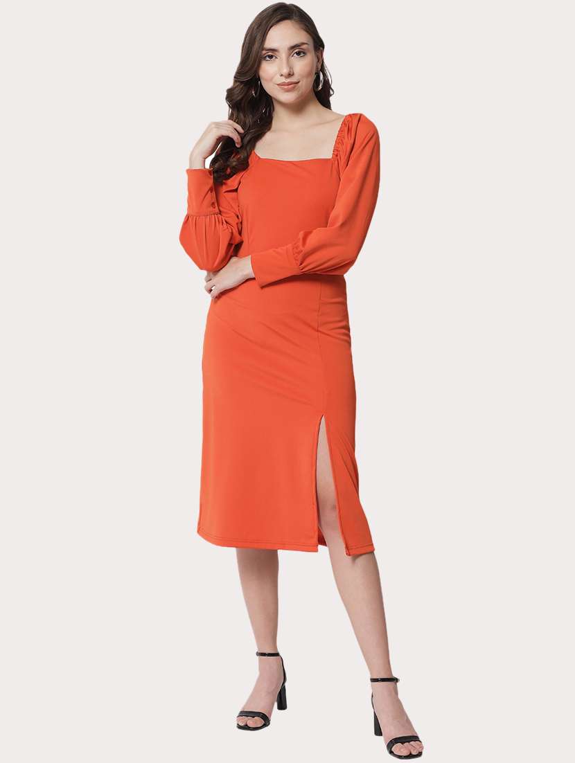 women's bodycon solid dress