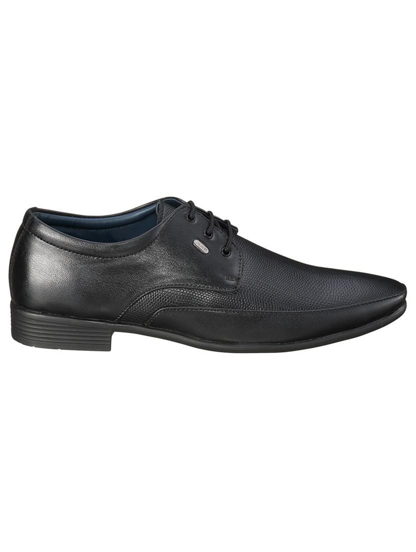mens black lace-up derby - 18577028 - Standard Image - 1