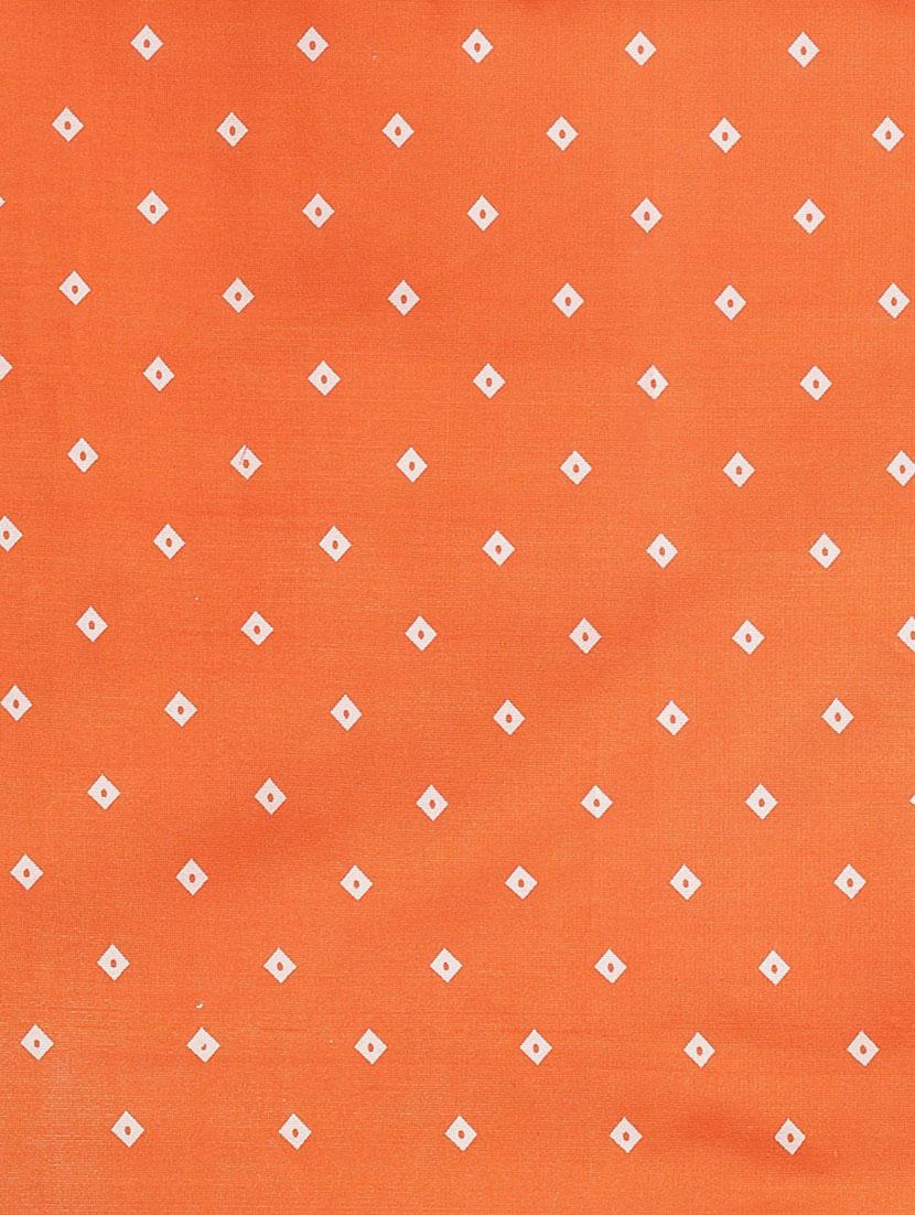printed checkered saree with blouse - 18577687 - Standard Image - 4