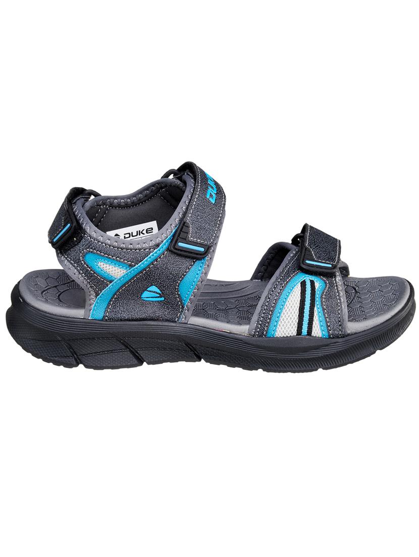 mens grey back strap floater - 18578124 - Standard Image - 1