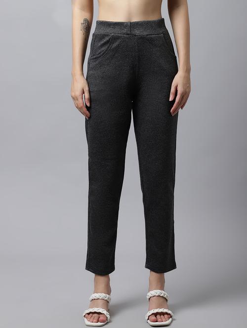 high rise flat front trouser  - 18578426 -  Standard Image - 0