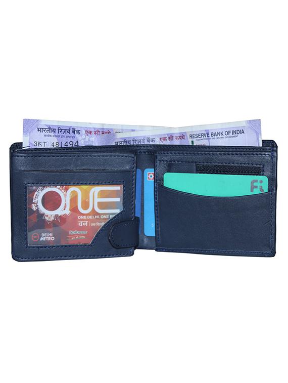 blue leather wallet - 18578639 - Standard Image - 4