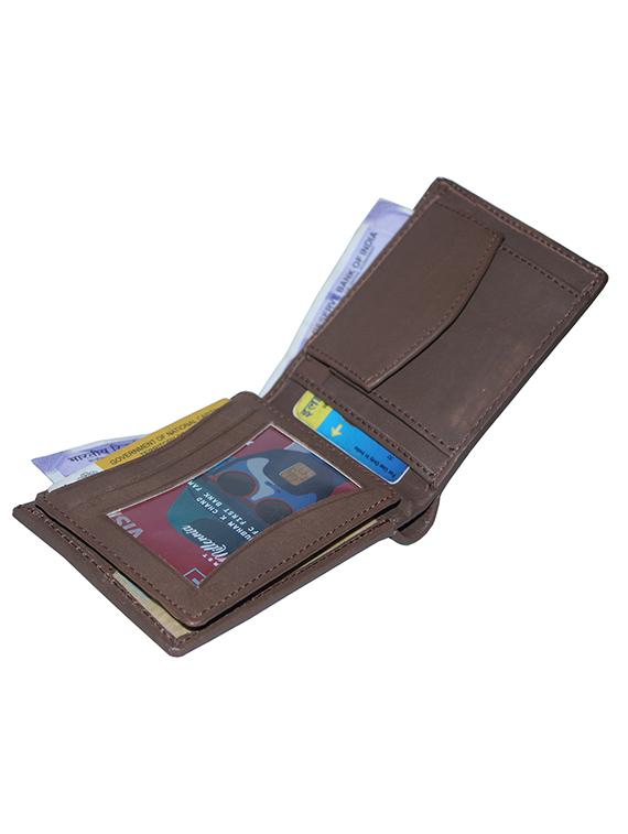 grey leather wallet - 18578641 - Standard Image - 4