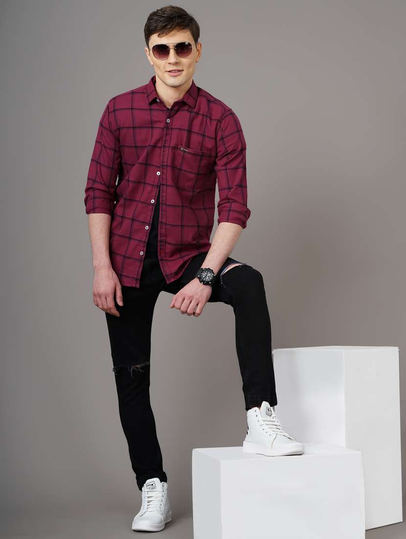 checkered casual shirt - 18578660 -  Standard Image - 4