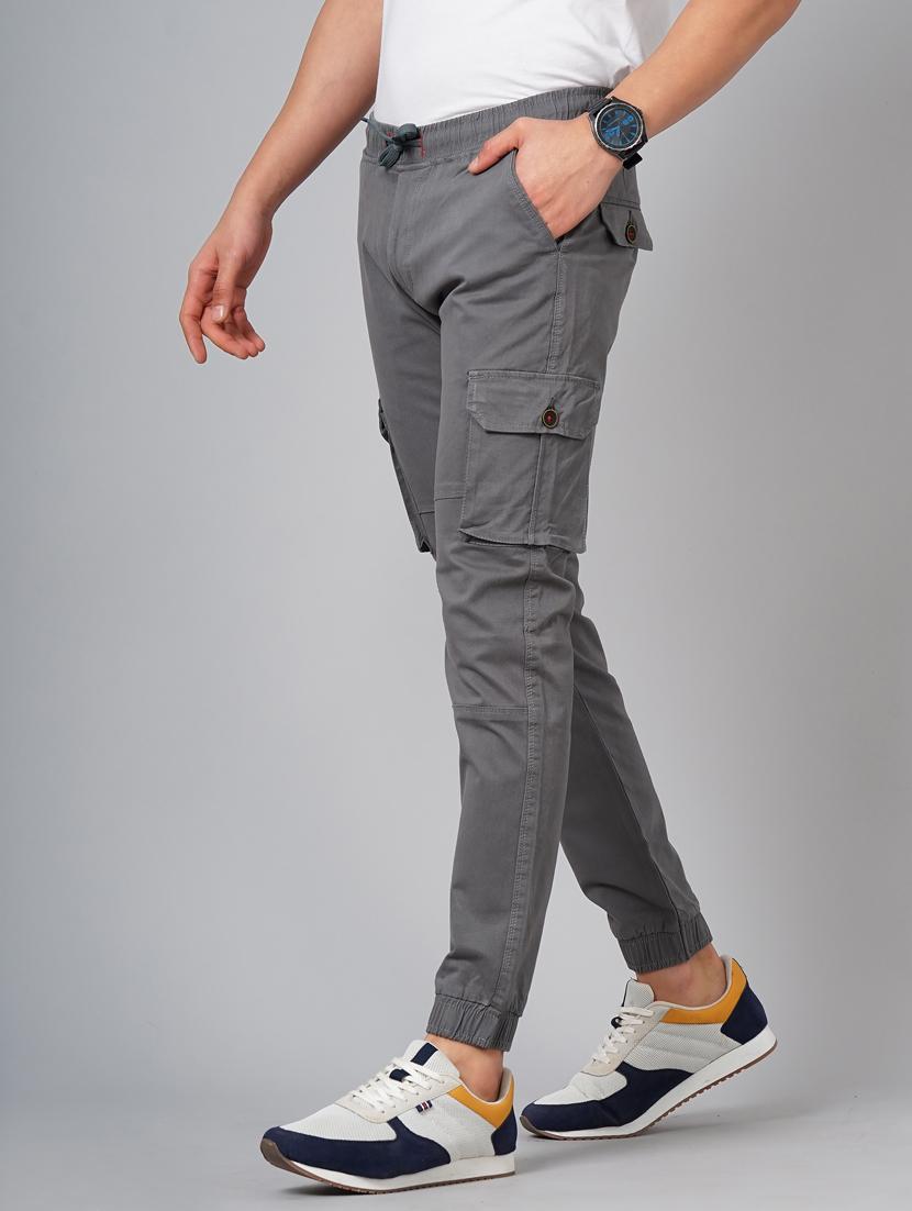 drawstring waist solid cargo - 18578687 -  Standard Image - 1