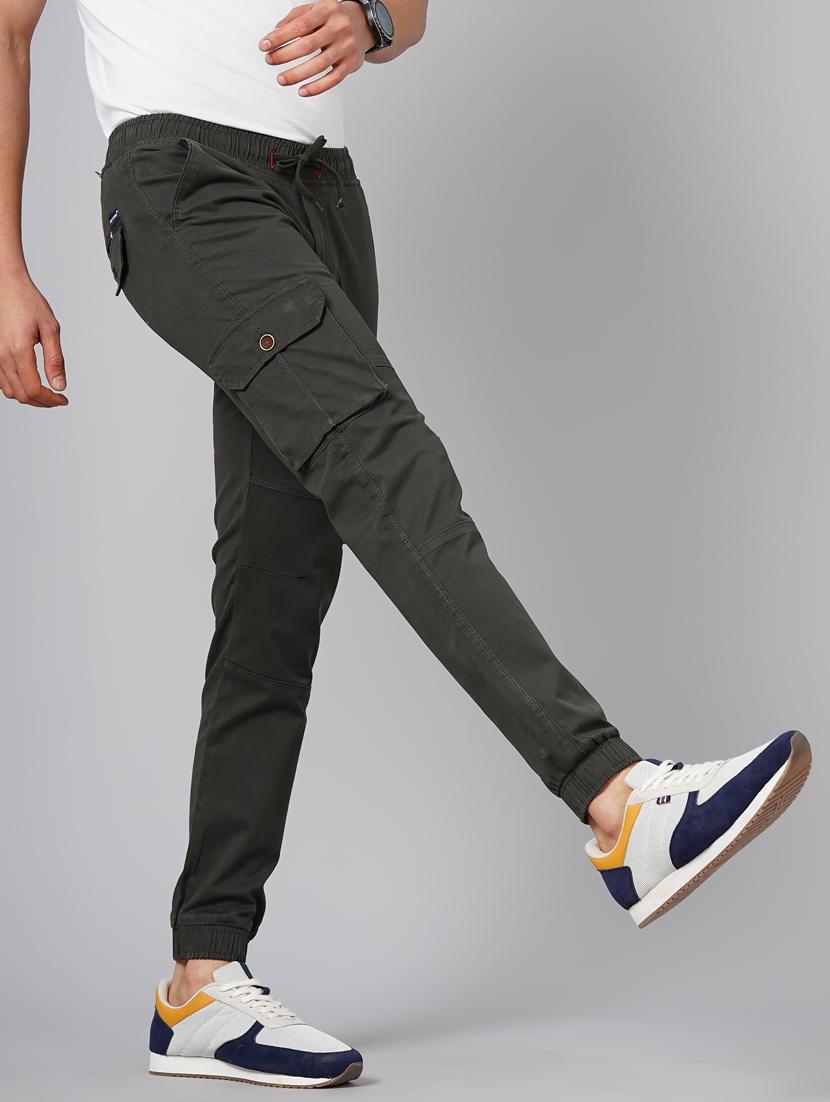 drawstring waist solid cargo - 18578691 -  Standard Image - 1