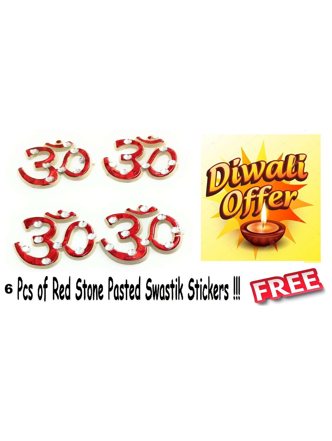 swastik for diwali decoration - 18580117 -  Standard Image - 1