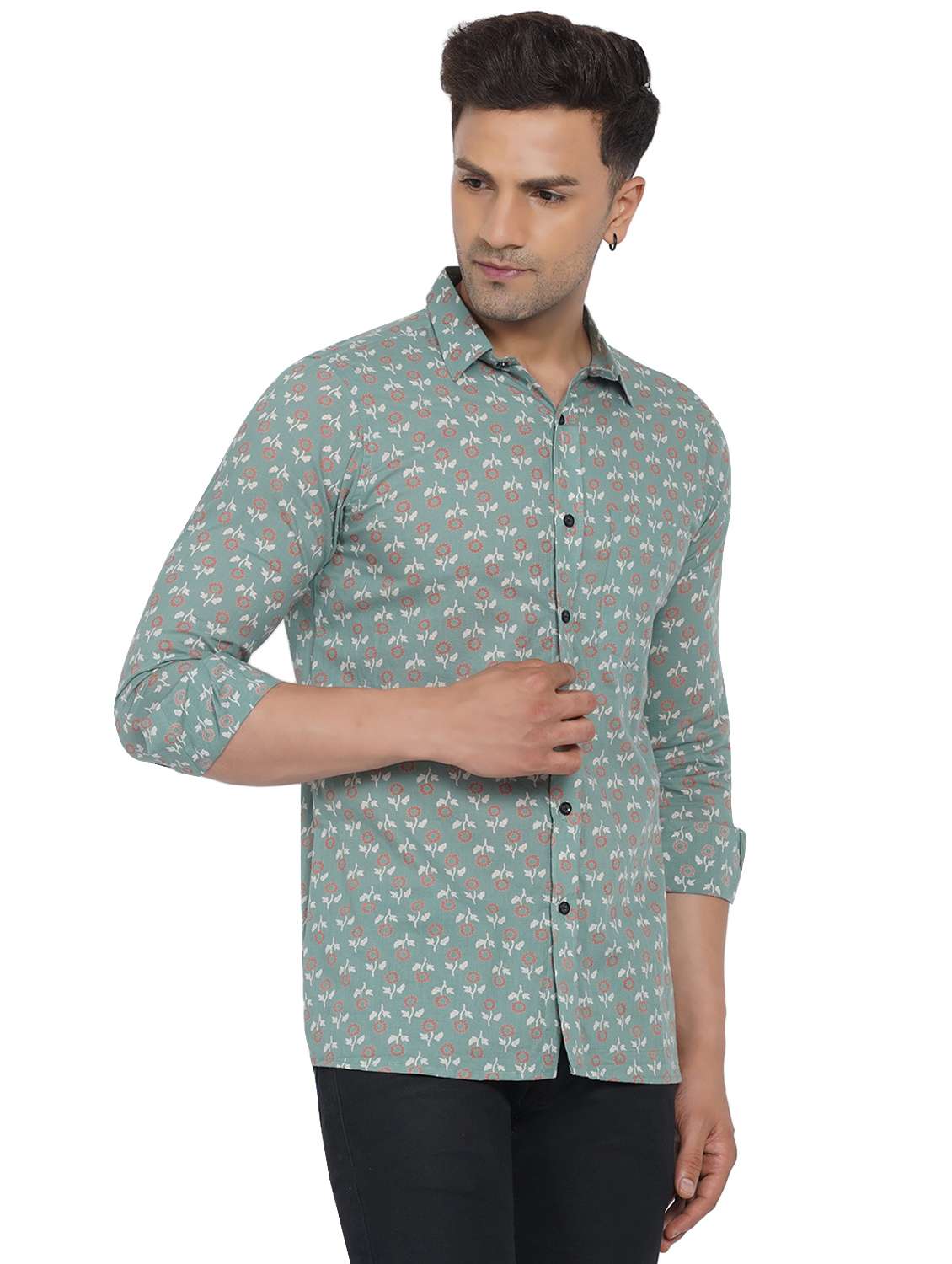 mens florals casual shirt - 18582726 -  Standard Image - 1
