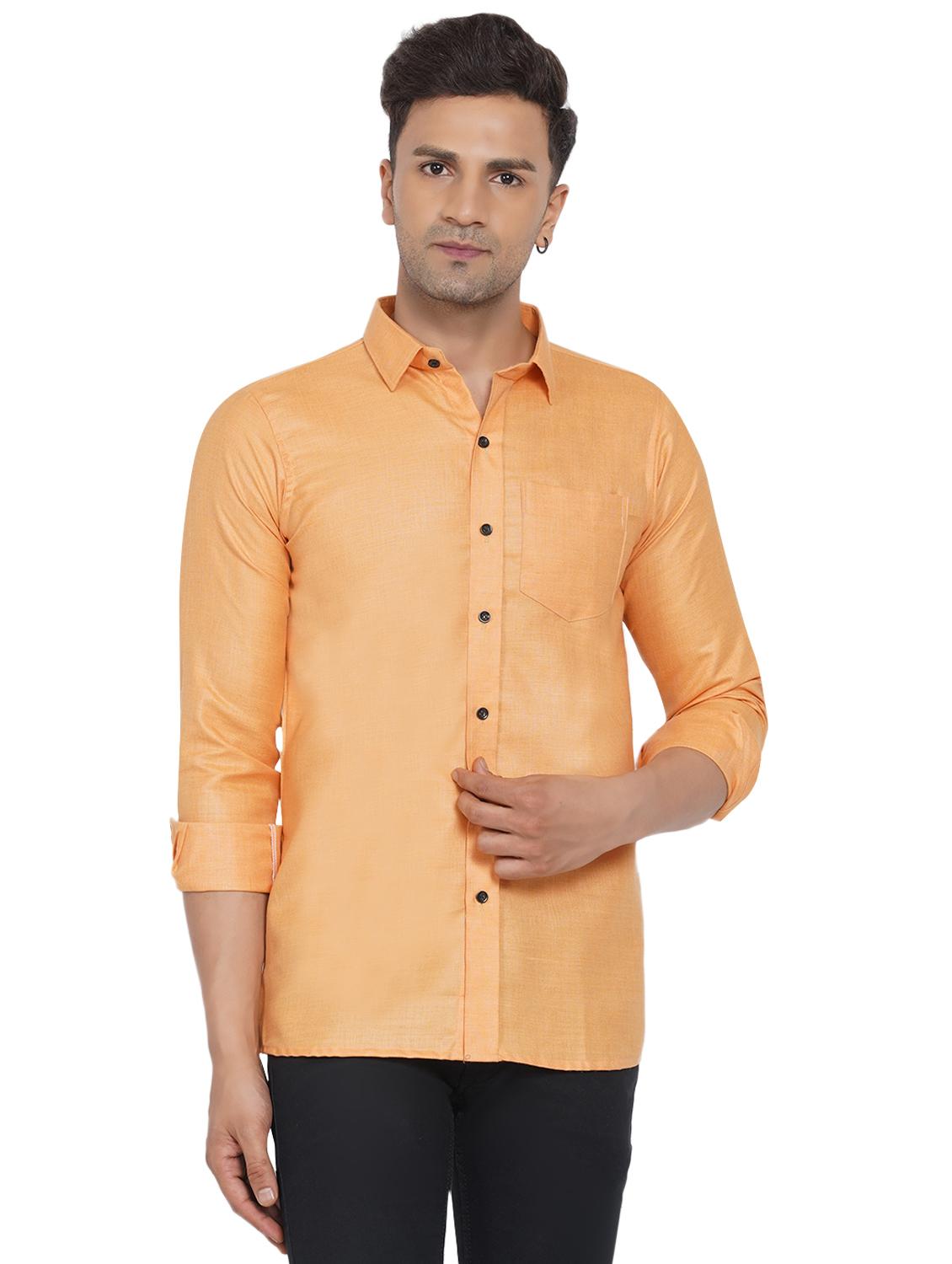 mens solid casual shirt - 18582735 - Zoom Image - 0