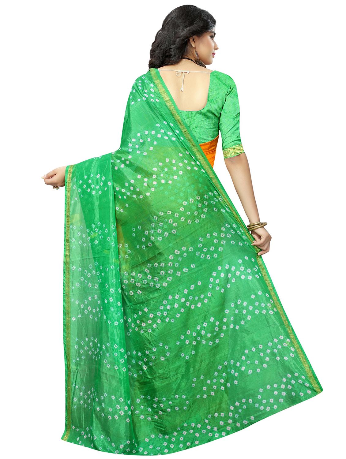 bandhani printed saree  - 18584360 -  Standard Image - 1