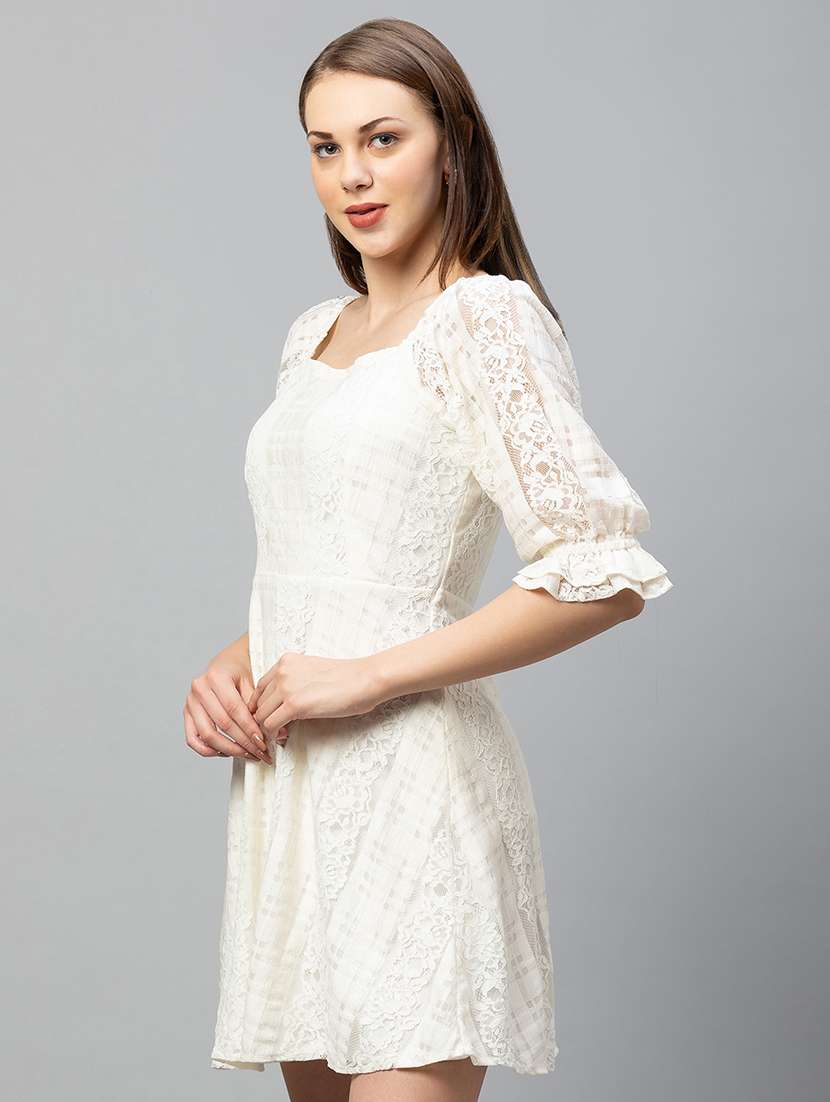 women's fit & flare mini dress - 18586094 -  Standard Image - 1