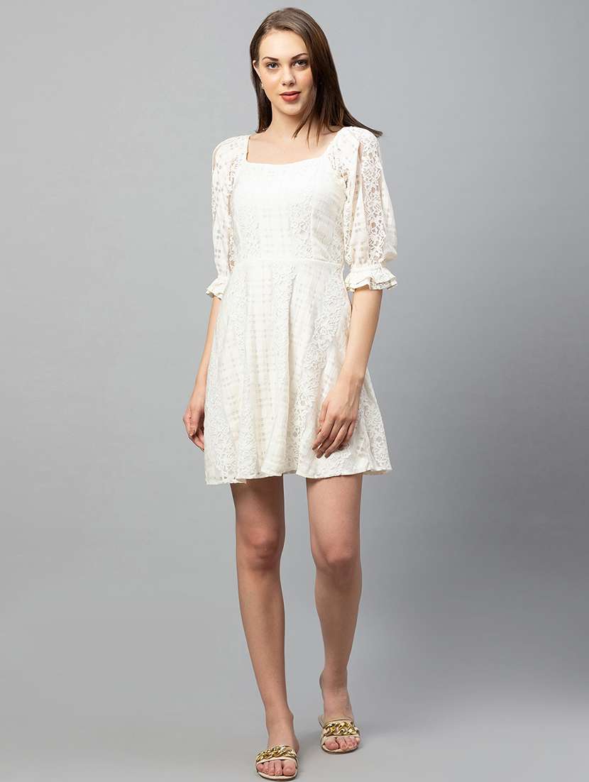 women's fit & flare mini dress - 18586094 -  Standard Image - 4