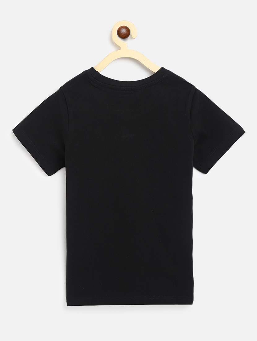 solid black round neck t-shirt - 18586142 -  Standard Image - 1