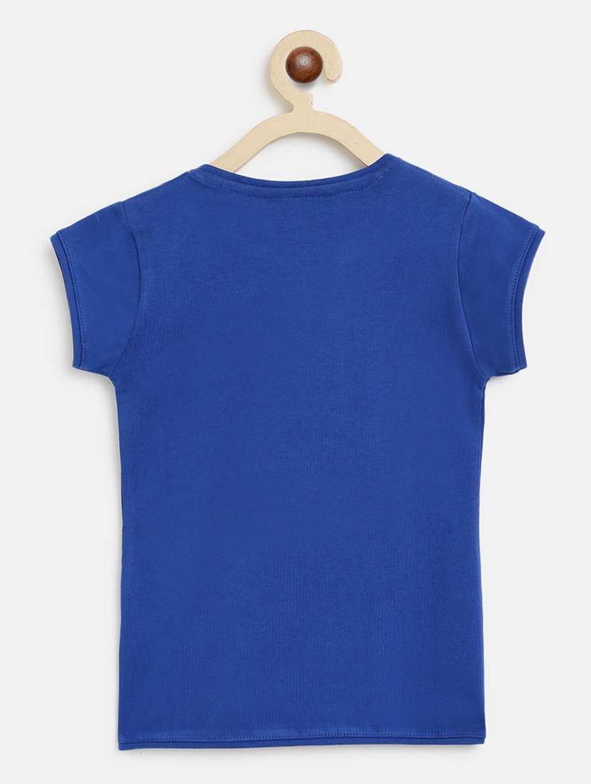 girls round neck graphic tee - 18586146 -  Standard Image - 1