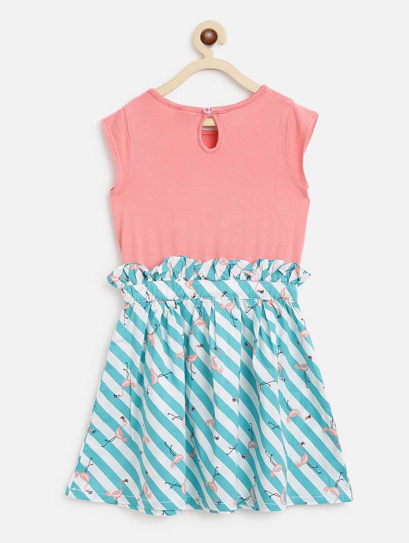 girls round neck sleeveless frock - 18586907 -  Standard Image - 1