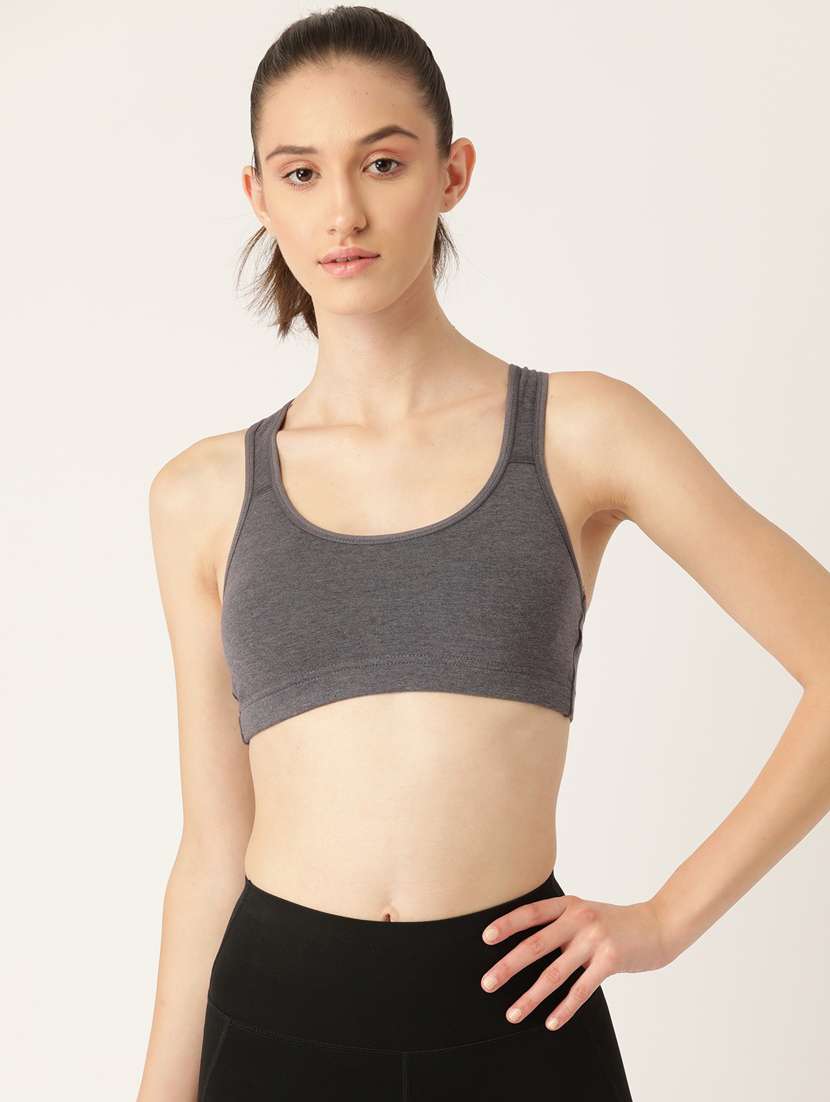 pack of 2 non padded sports bra - 18587127 - Standard Image - 1