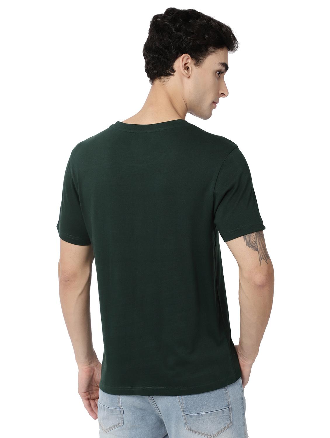 crew neck chest-print t-shirt - 18588630 - Standard Image - 1