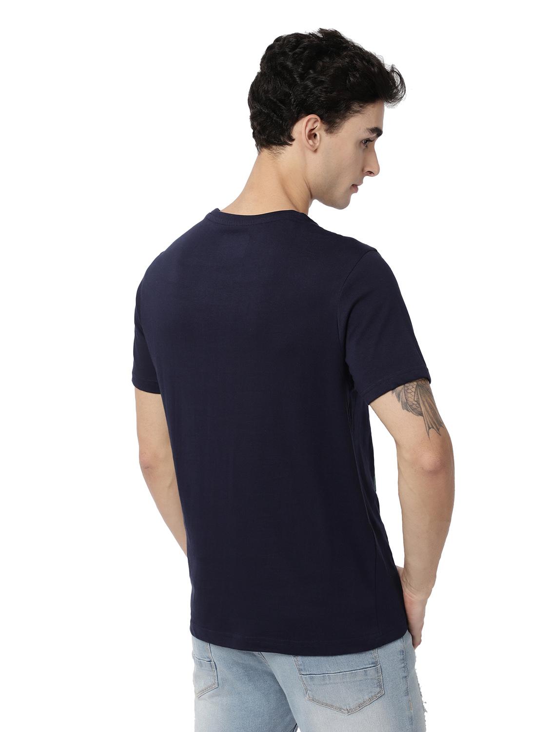 crew neck chest-print t-shirt - 18588634 - Standard Image - 1
