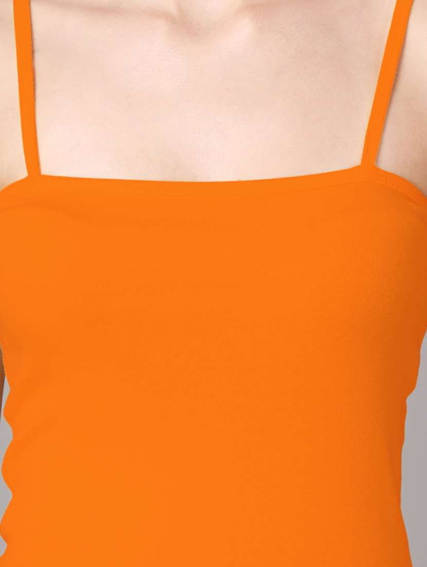shoulder strap solid camisole - 18588898 -  Standard Image - 4