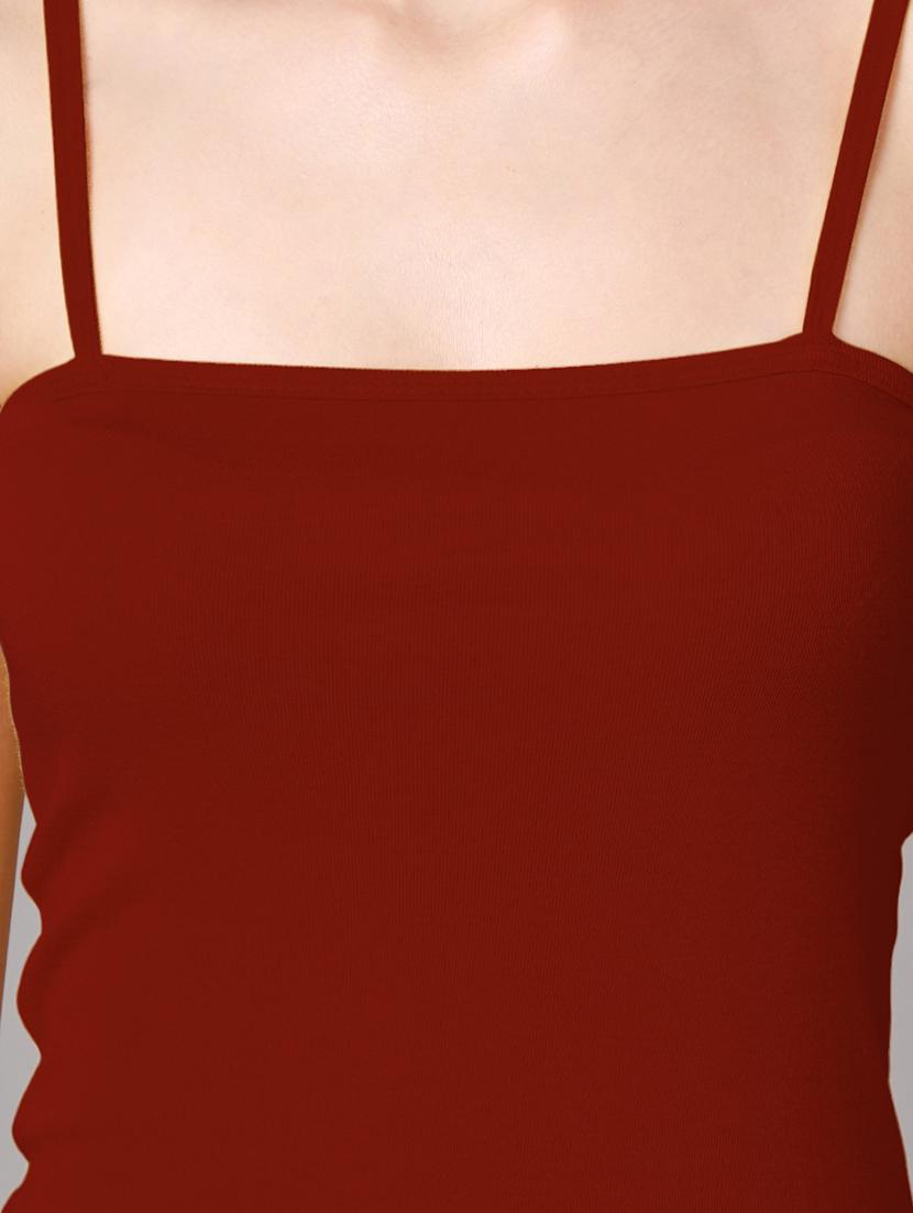shoulder strap solid camisole - 18588902 - Standard Image - 4