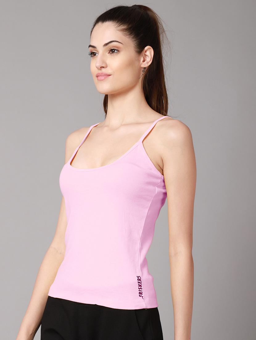 shoulder strap solid camisole - 18588915 - Standard Image - 1