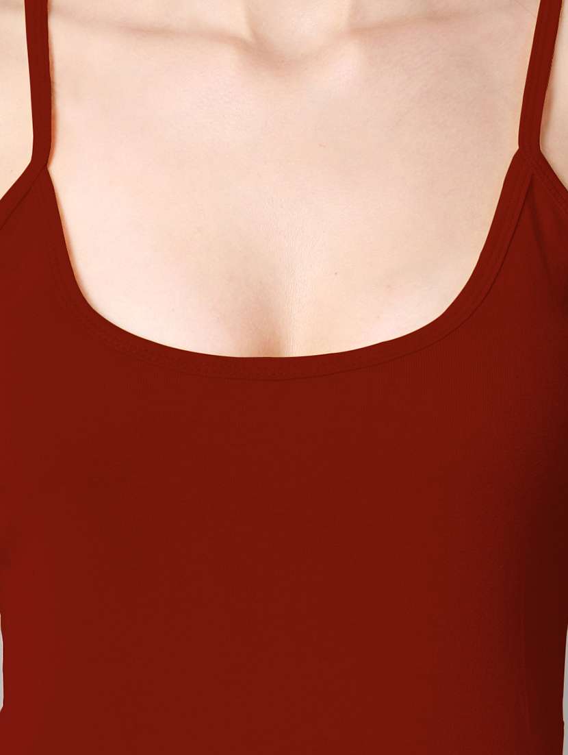 shoulder strap solid camisole - 18588917 -  Standard Image - 4